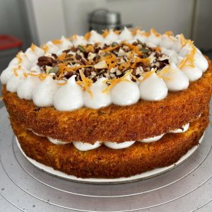 Carrot Cake Keto  Sin Azúcar Sin Gluten
